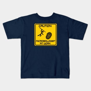 Microbiologist At Work Kids T-Shirt